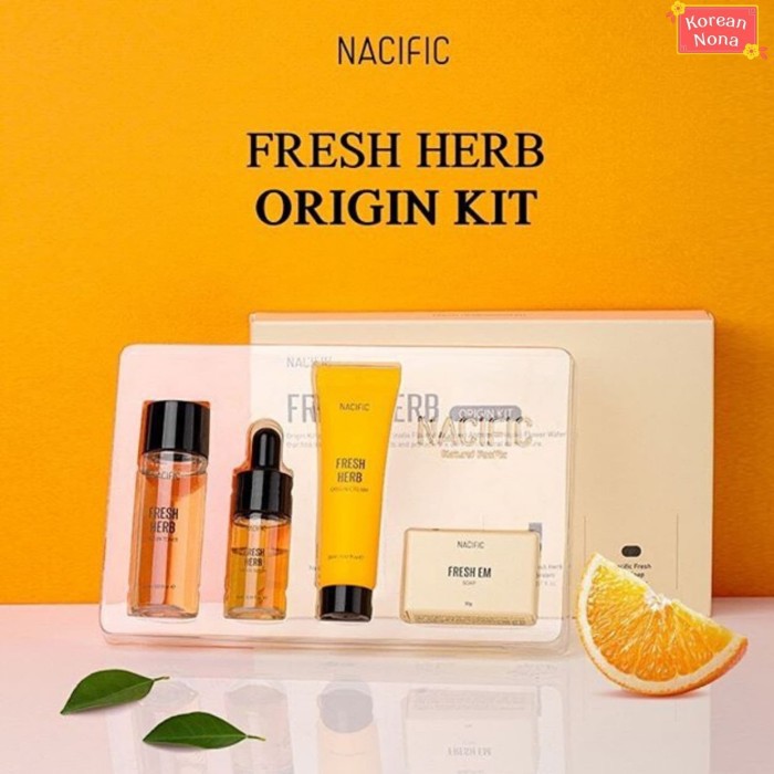 BPOM NACIFIC Fresh Herb Origin Kit (4 items) Starter Set Sample