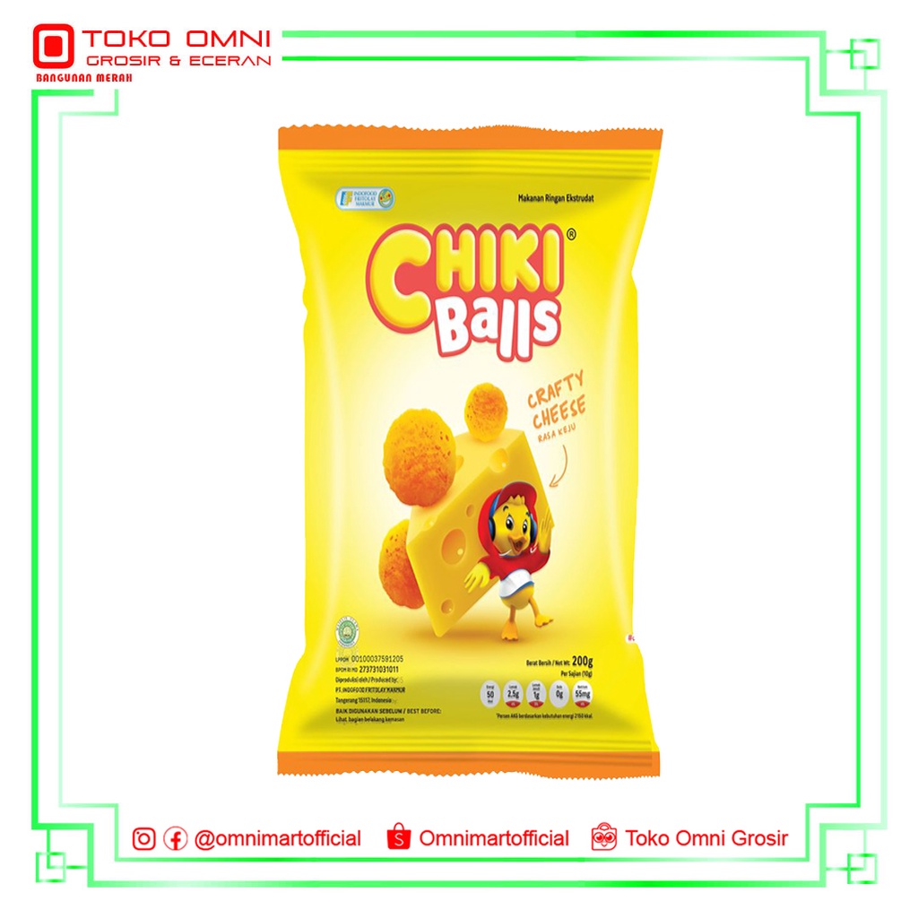 CHIKI BALL KEJU 200 GR