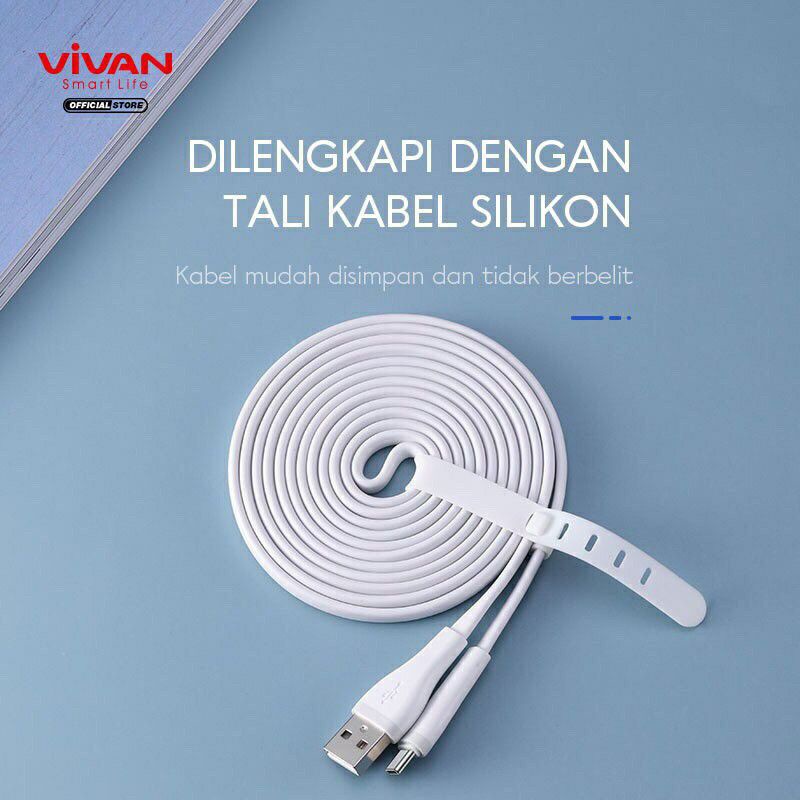 Kabel Data Vivan SC100S Kabel Data Type C ORIGINAL