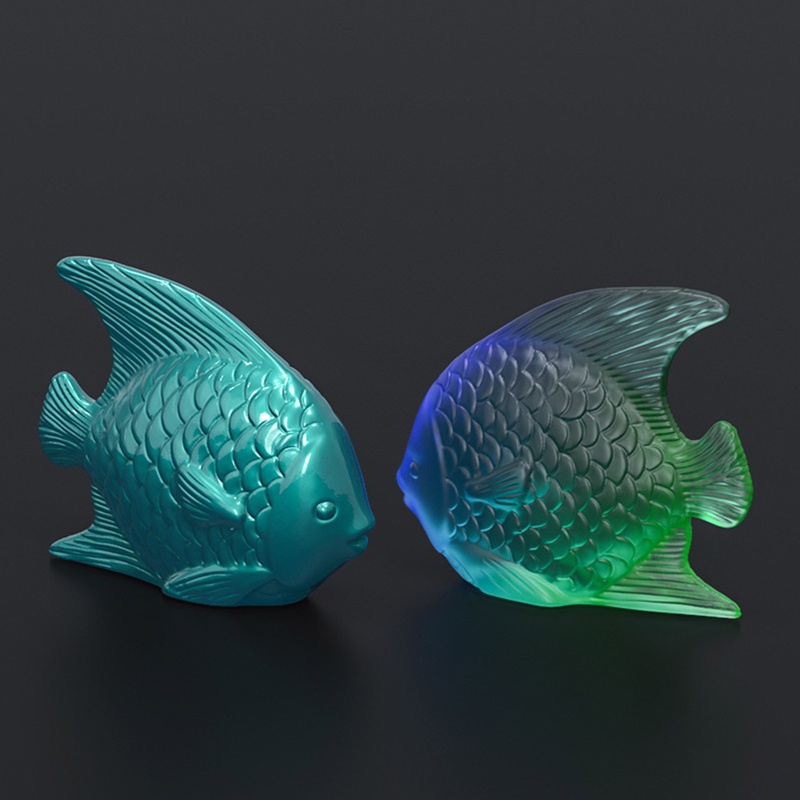 Siy Cetakan Resin Bentuk Ikan 3D Bahan Silikon Untuk Membuat Perhiasan DIY