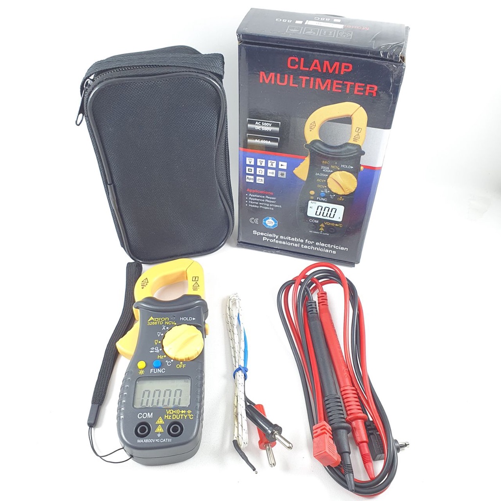 Tang Ampere Aaron 3266TD Clamp Meter Digital 3266 TD