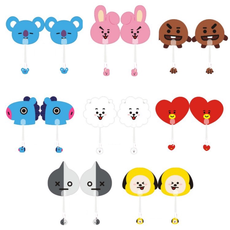 Kipas Angin Model Kartun Lucu Kpop BTS bt21 | Shopee Indonesia