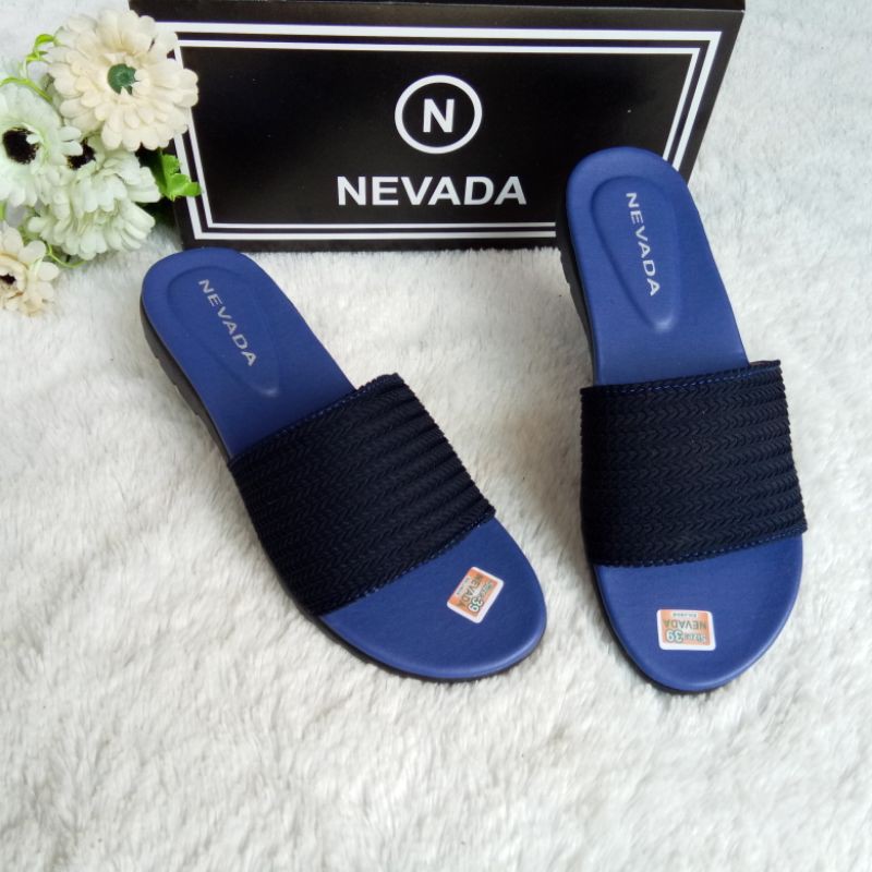 Sandal Wanita Slop Rajut NVada