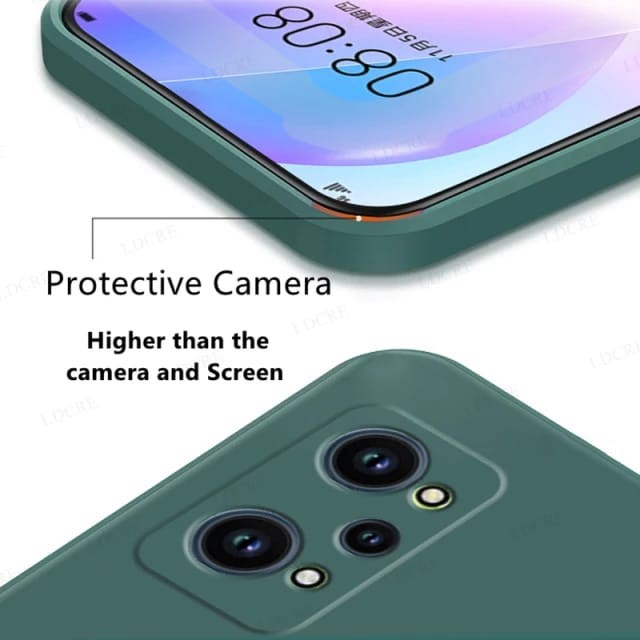 REALME GT NEO 3 / NEO 3T / GT MASTER EDITION / GT 2 PRO / GT NEO2 NEO 2 SOFT CASE MICROFIBER SUEDE SILICONE BACK COVER