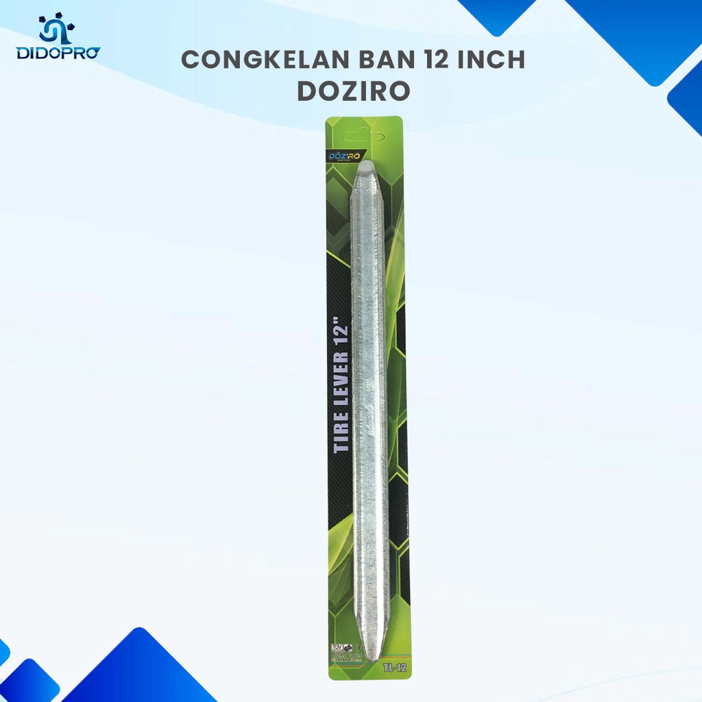 Congkelan Ban 12&quot; Inch DOZIRO / Alat Cukil Ban 12 in Bengkel Sepeda Motor / Cukit Congkel Ban Roda Jugil