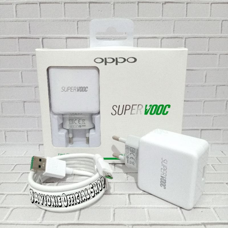 Charger Casan Cas OPPO F9 F11 F9 Pro F11 Pro Original 4A 20W VOOC MICRO USB Fast Charging