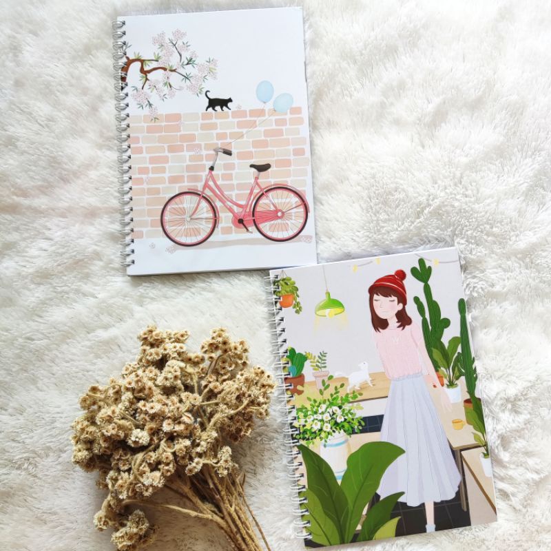 

Premium Notebook Spiral A5 Bibliocraft 100 gsm - Daily Life