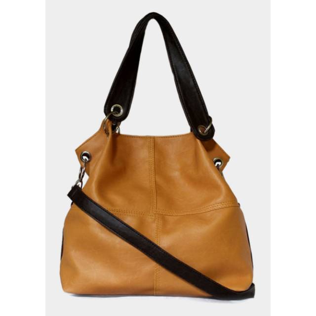 Tas Ceviro Saiyaka Kuning-Maroon-Hitam