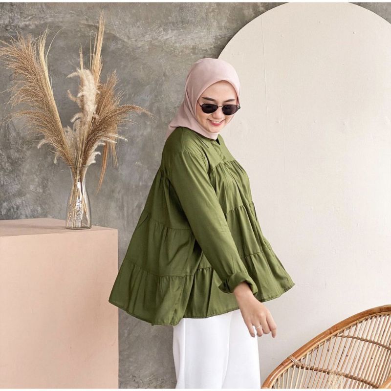 BLOUSE SARA/KEMEJA WANITA TERBARU