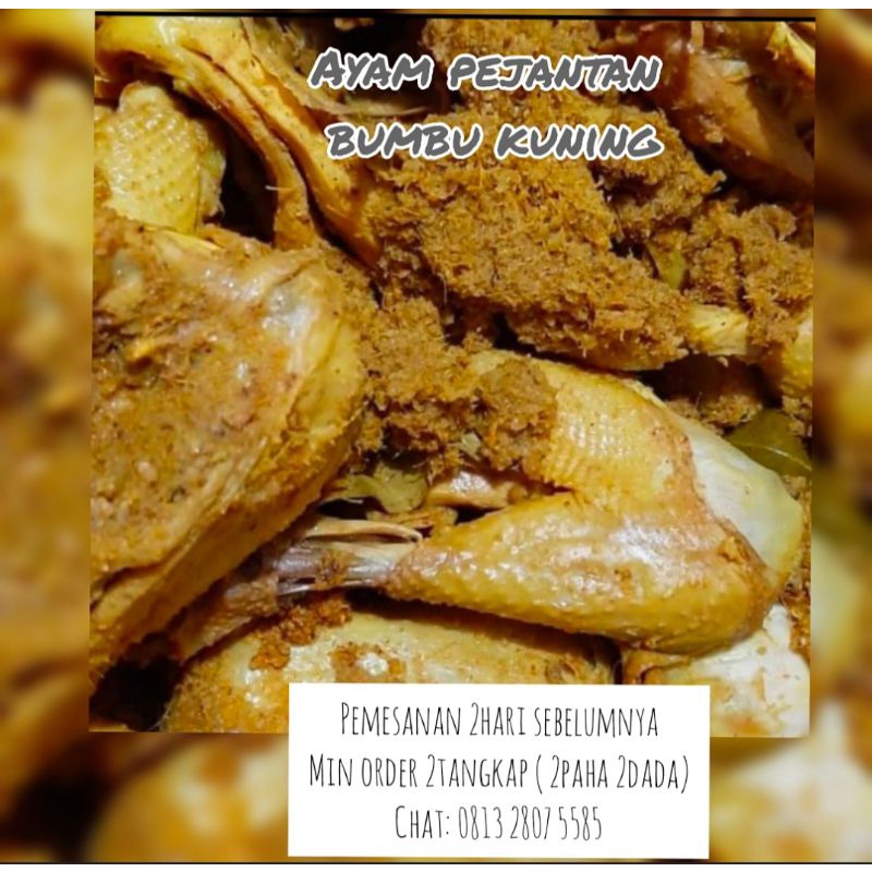 

AYAM PEJANTAN BUMBU KUNING HOMEMADE BESTSELLER