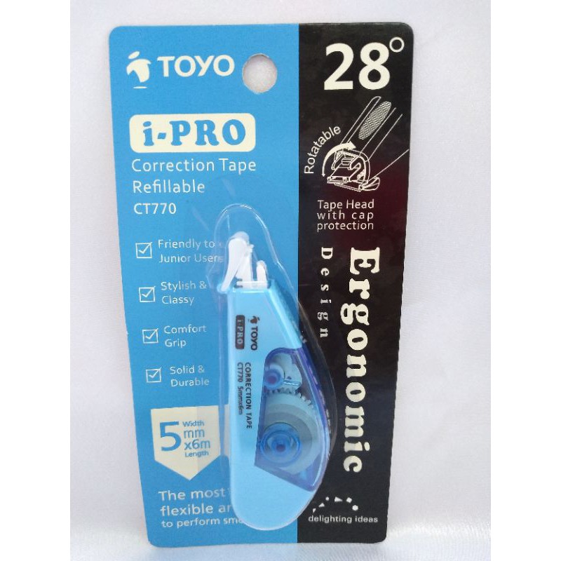 

CORRECTION TAPE / PENGHAPUS TINTA KERTAS / TOYO CT - 770