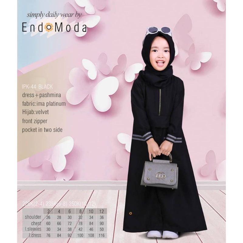 GAMIS ANAK BRANDED/GAMIS LEBARAN/KIDS/ENDOMODA