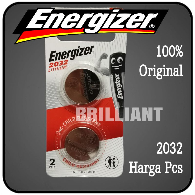 Baterai Kancing / Remote - 2016 / 2025 / 2032 / A76 - ENERGIZER Original - Harga Pcs / Satuan