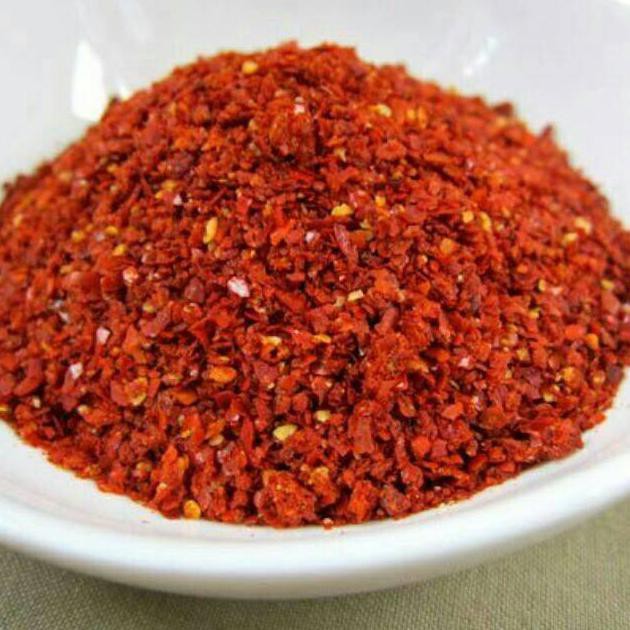 

Dijual Gochugaru Hot Pepper Powder Bumbu Cabe Bubuk Kimchi Korea Terlaris