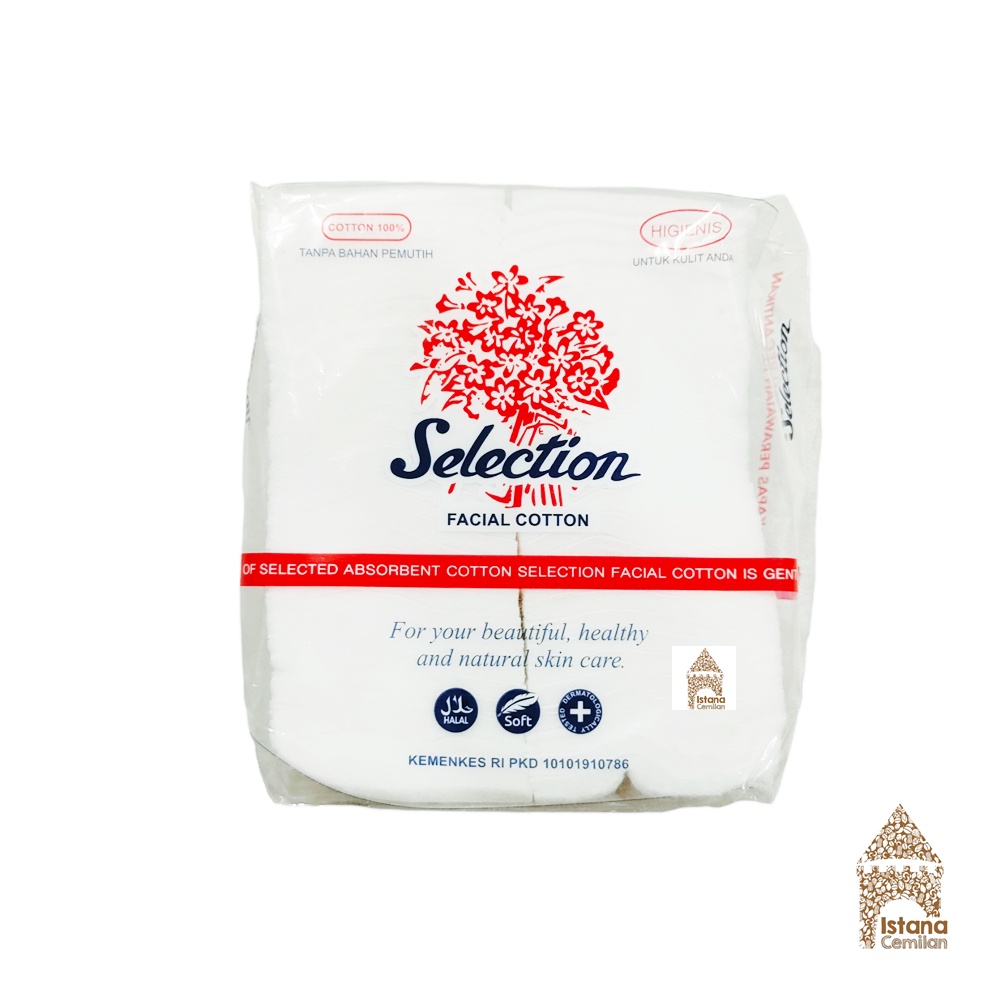 Kapas Selection Facial Cotton Lembut Higienis 35 Gram