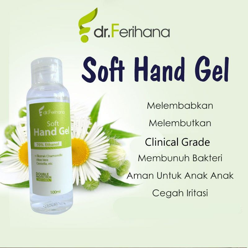 Soft Hand Gel handsanitizer by dr. Ferihana