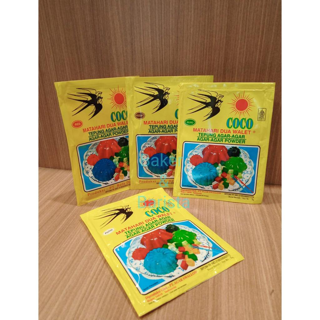 

Coco Agar Agar Powder 5gr matahari dua walet