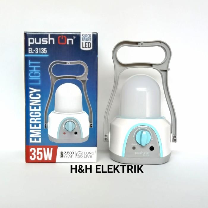 Buttoi | Push On Emergency Light / Lampu Emergency Push On El-3135
