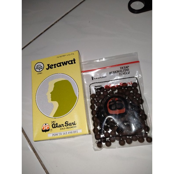 ORI Obat Jerawat Jamu jerawatan minum akar sari BPOM