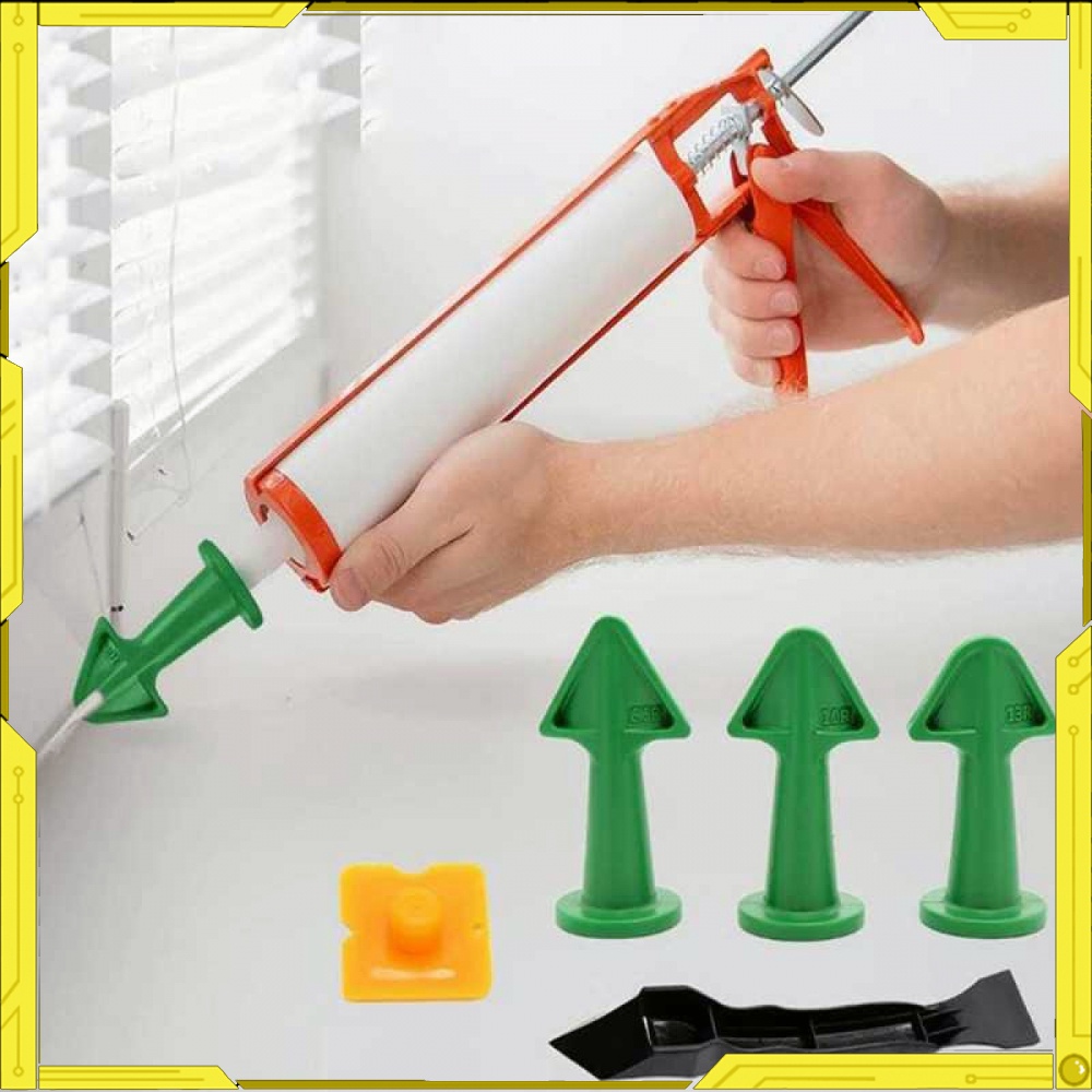 

Set Nozzle Kepala Lem Ubin Caulking Finisher TL488