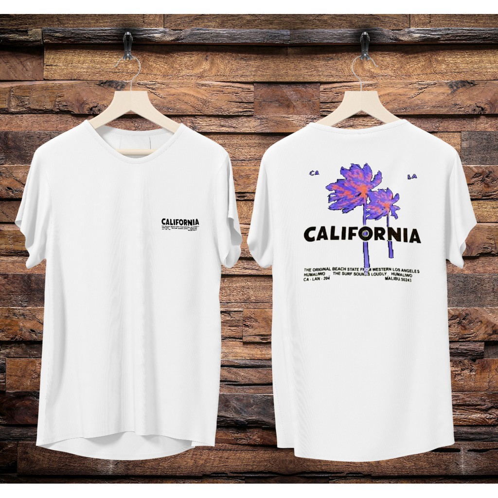 Kaos murah Kaos distro murah baju  distro pria t-shirt murah combed30s california