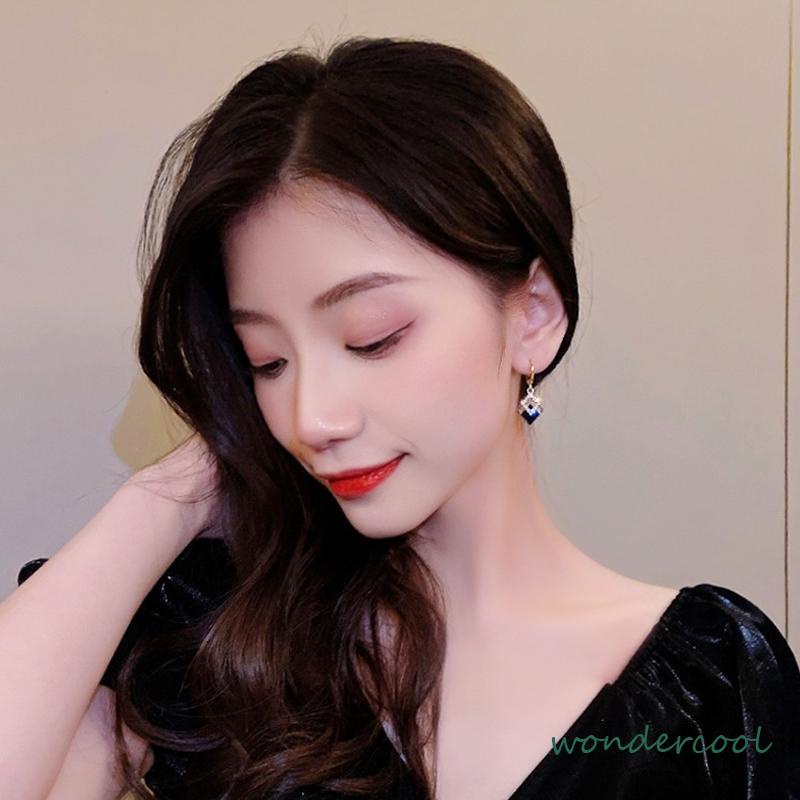 Rhombus bentuk minyak Drop anting-anting modis anting-anting High-end-Won