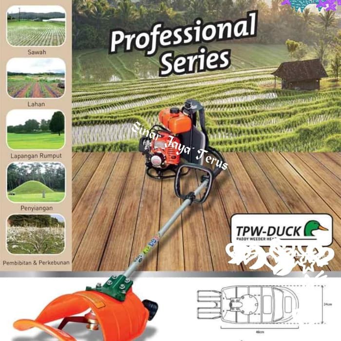 Mesin Potong Rumput Gendong Tasco Dan TPW Duck MSPR_1090