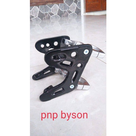 braket bracket dudukan lampu model b pro B-pro hitam PNP byson