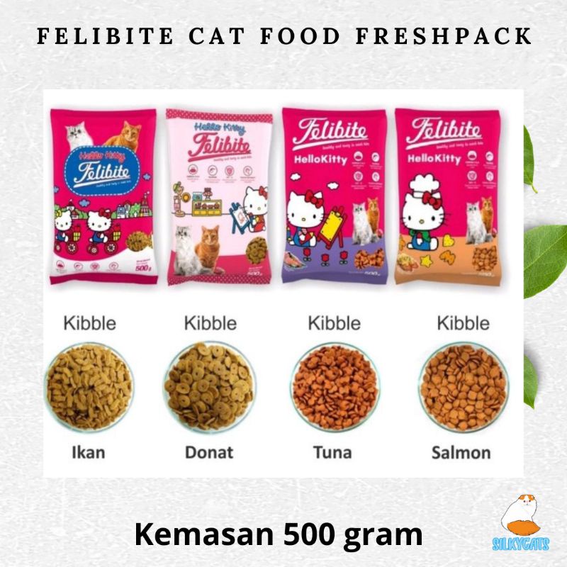 felibite freshpack 500gr. makanan kucing felibite 500gram