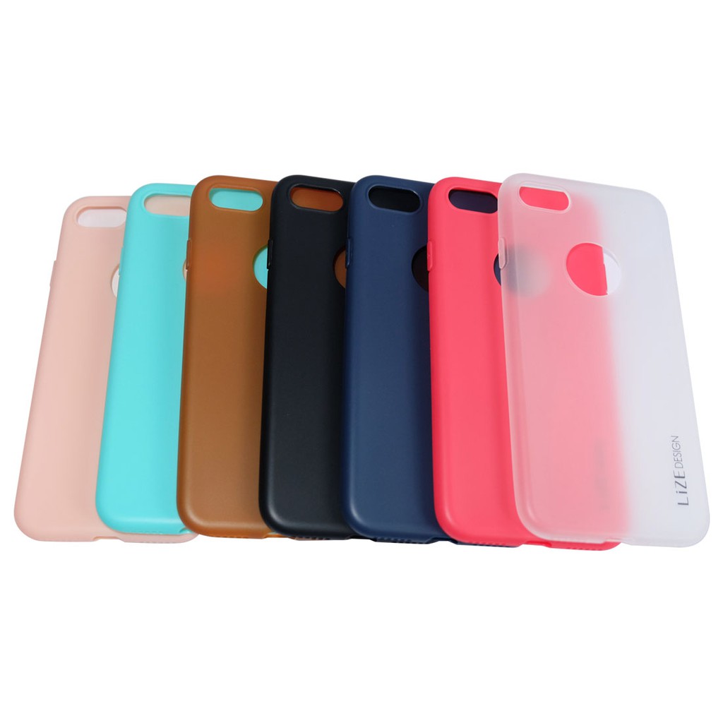 Lize Case Silicone For Apple iphone 7 / 7G 4.7 Inch Soft Case Kesing Silikon Candy Case Matte