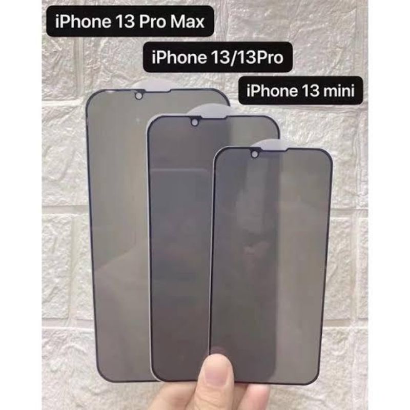 Tempered Glass Spy Iphone 11/11 Pro max/ X/XR/XS MAX/12/12 Mini/12 Pro max/13/ 13 Pro Max/ Anti Gores Spy Kaca