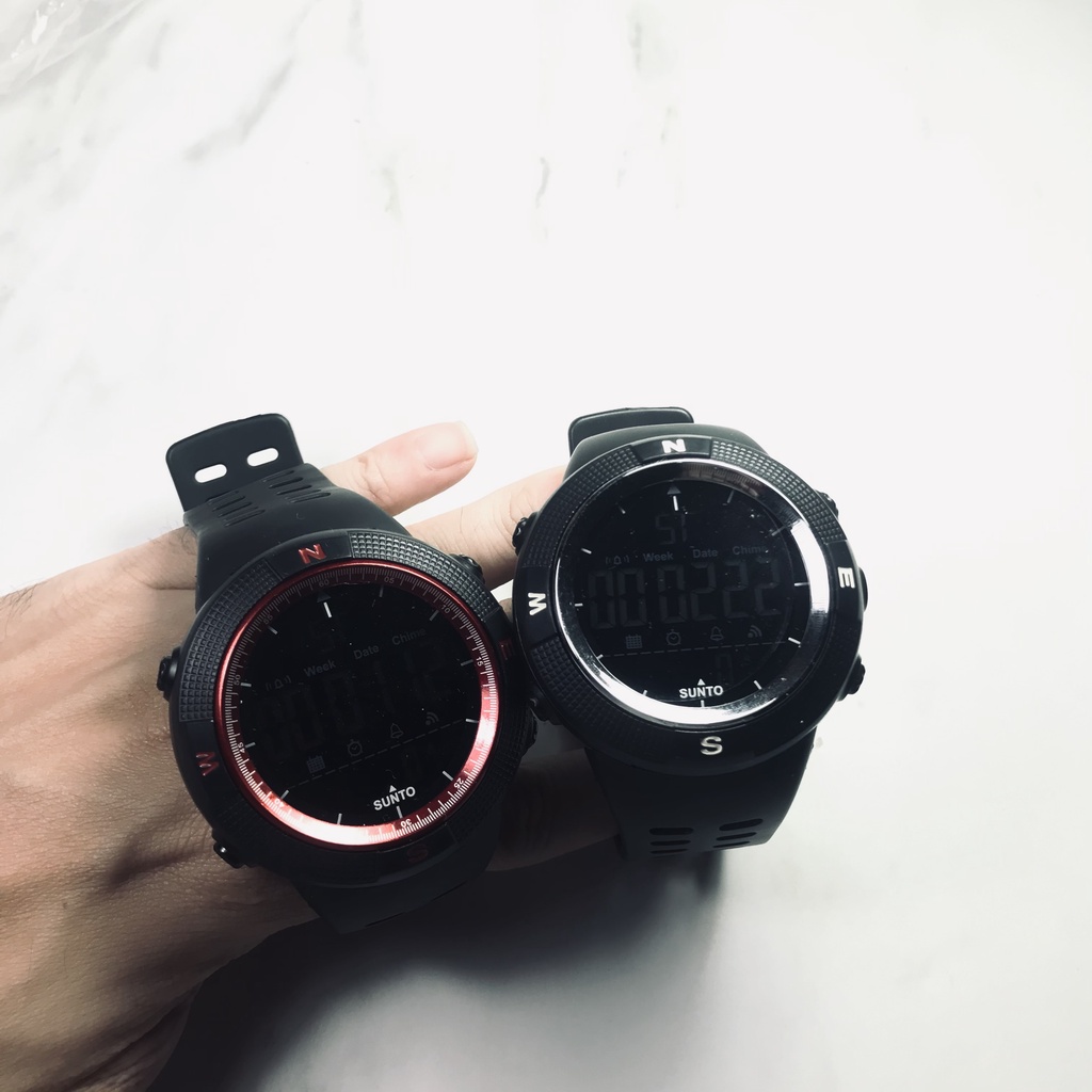 Jam tangan Sport Pria Sunto Black Water Resistant