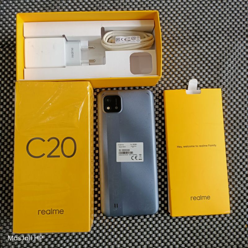 REALME C20 2/32 SECOND FULLSET ORI