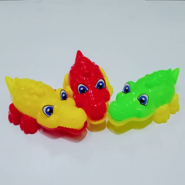 Mainan buaya plastik fullback