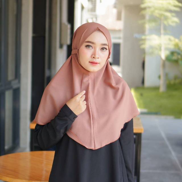 Jilbab / Hijab Khimar Tali AZKIA - Kerudung Instan