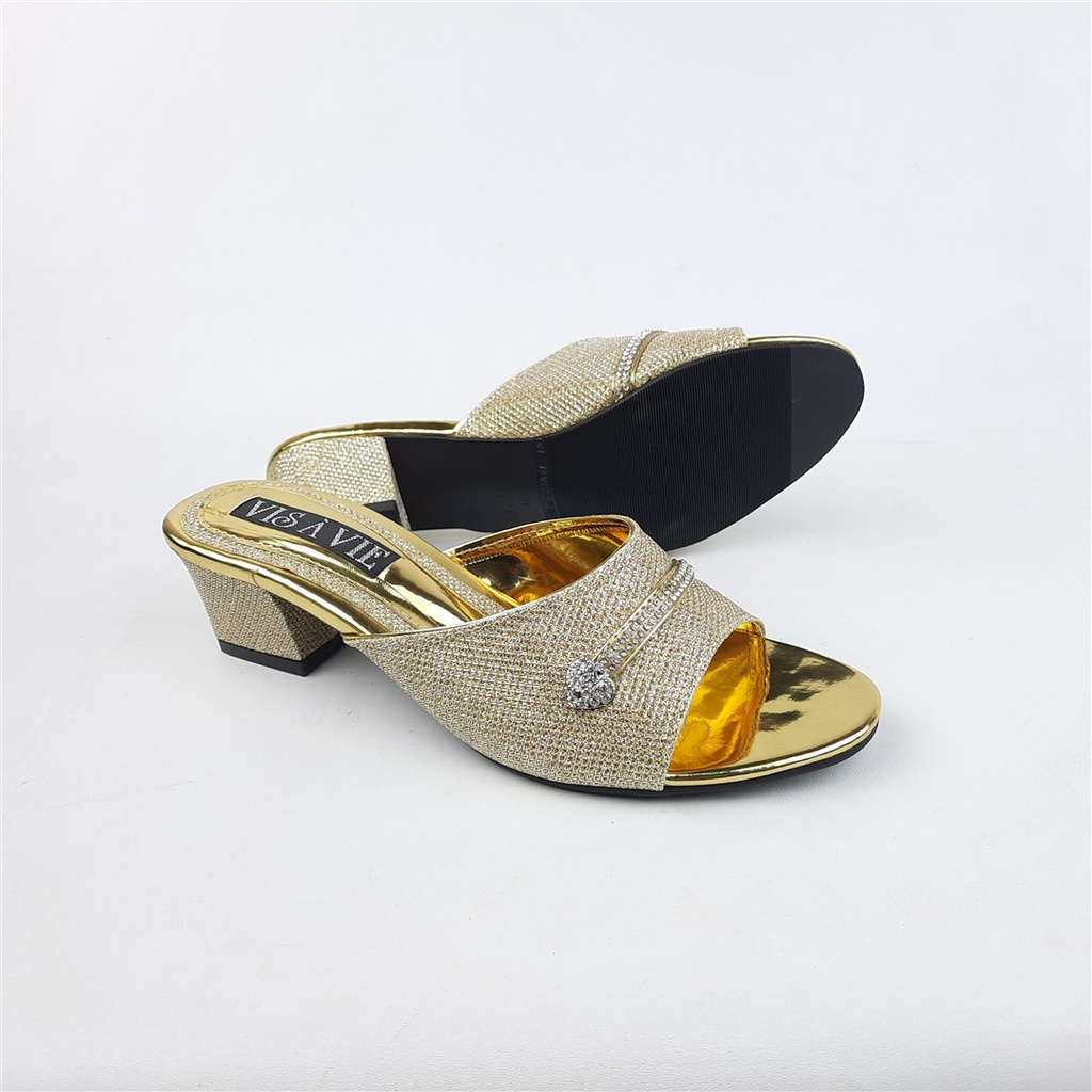 Sandal Selop hak Wanita Vis a vie 1627 36-40