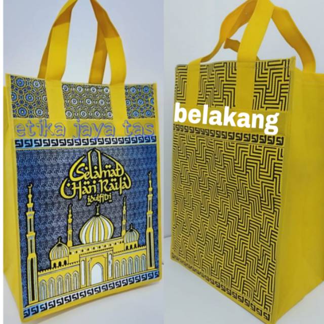 Tas lebaran batik mewah tebal jumbo  PxLxT = 30x18x40(0604)