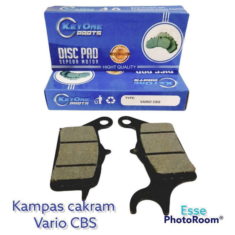 KAMPAS REM DEPAN DISCPAD VARIO BEAT CBS KEY ONE