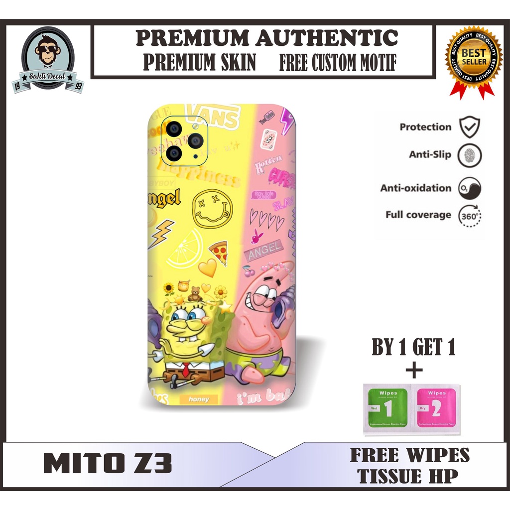 PREMIUM SKIN HANDPHONE MITO Z3 MOTIF ANIME