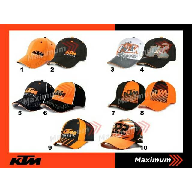 KTM Topi - Topi KTM - Topi Offroad - Topi Trail - Topi Racing - Topi Motorcross