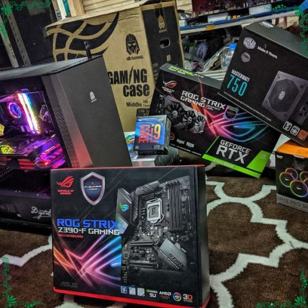 READY STOCK PC GAMING ASUS ROG CORE I9 9900K VGA RTX 2060 8GB