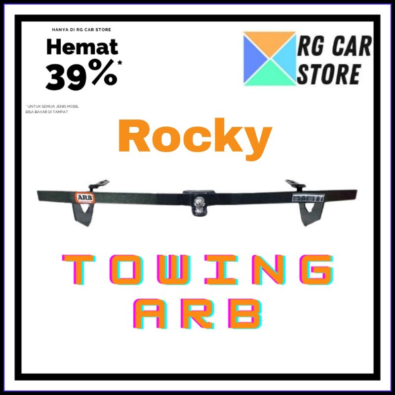 TOWING BAR DAIHATSU ROCKY/BESI PELINDUNG BUMPER BELAKANG DAIHATSU ROCKY