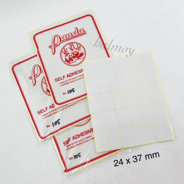 

STICKER LABEL / NAMA NO. 105 24 X 37 MM ( 7 LEMBAR )