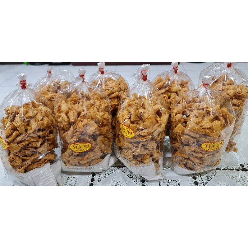 

Kue Bawang Akhan M3.39 500 gram Original / Bawang Kue Bawang Pita / Kue Imlek Bawang M3.39