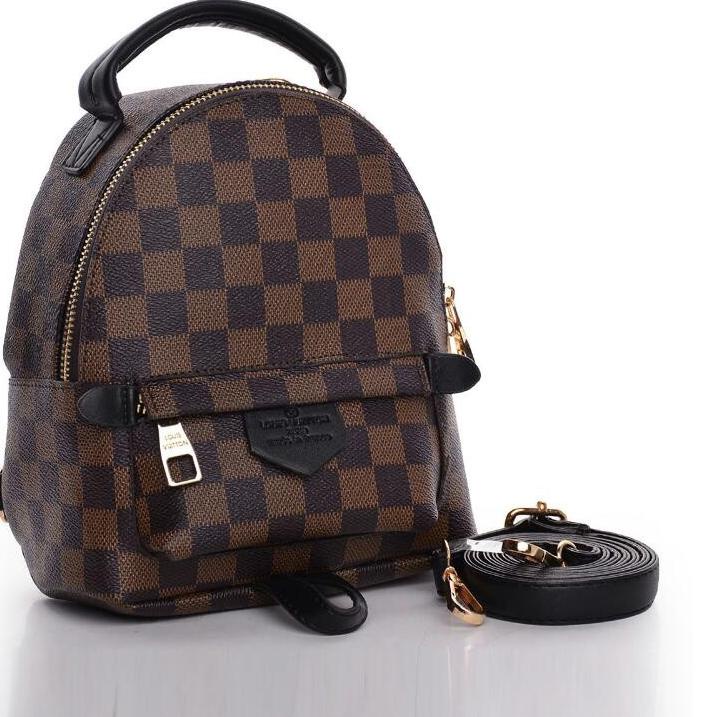 SALEE.. REAL PICT  ASLI IMPORT ransel lv mini PREMIUM backpack nagita tas wanita tas punggung import