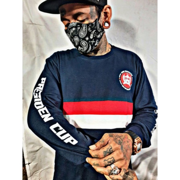 kaos burung presiden cup lengan panjang