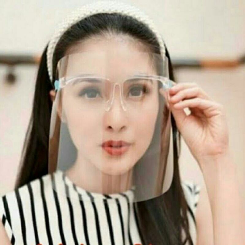 Face Shield Kacamata Eyeglasess / Face Shield Nagita,  Sandra Dewi,  Jokowi