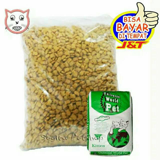 MAKANAN KUCING UNIVERSAL KITTEN 500 GRAM