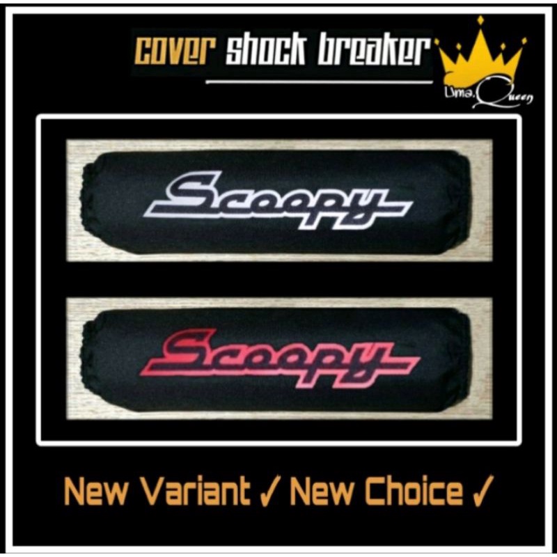 Sarung Shock breaker| pelindung Shock breaker belakang universal| Scoopy vario beat rcb