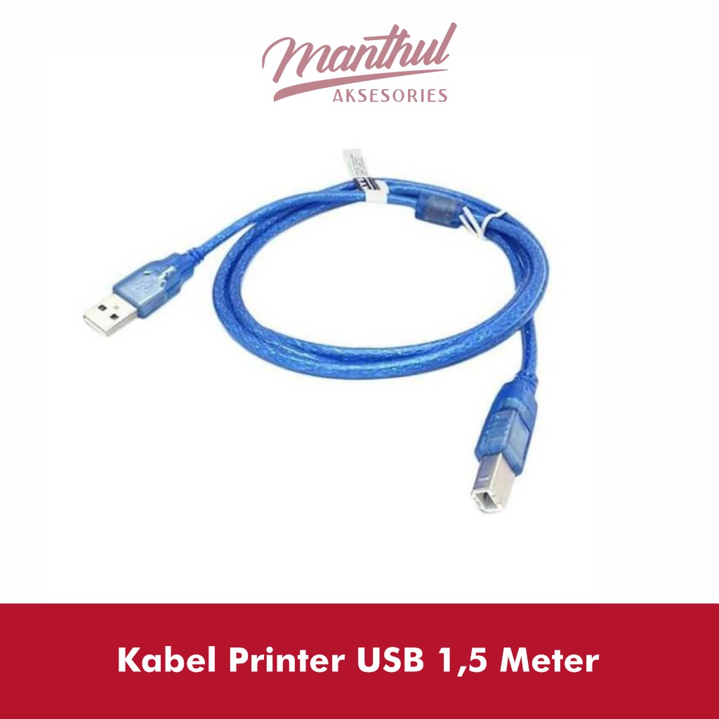 Kabel USB printer 1,5 M 2.0 High Quality